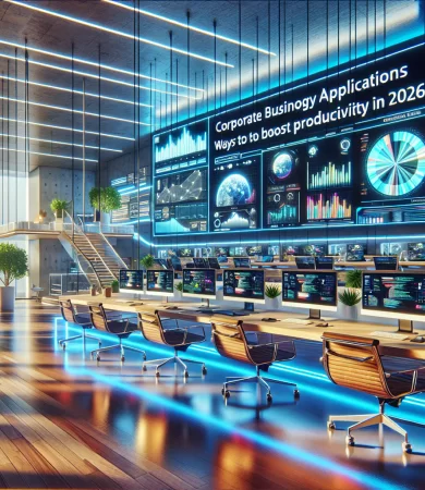 Corporate Business Applications: Ways to Boost Productivity in 2026
